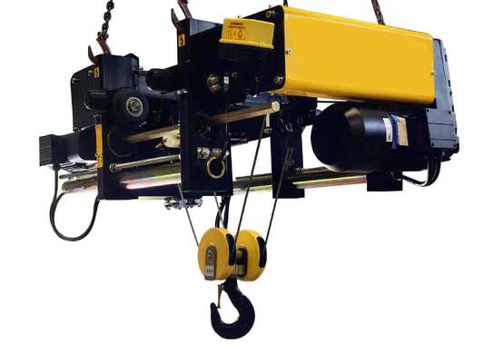 European Type Single Girder Double Speed Electric Wire Rope Hoist