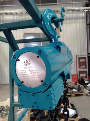 explosion-proof Chain Pneumatic air hoist for 10 ton in hazardous environments