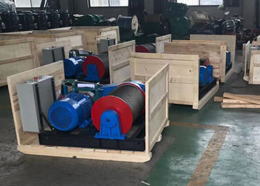 30 Ton Maximum Lifting Weight Electric Wire Rope Winch 6 - 9 M/Min Cable Rated Speed