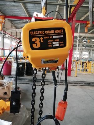5T Kapasitas Electric Chain Hoist dengan Konversi Frekuensi Desain Modular dan Jerman Low Noise Motor