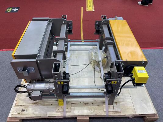 Model Eropa kabel kabel listrik Hoist tipe Low Headroom dengan desain yang dioptimalkan dan kinerja untuk heavy duty lifting