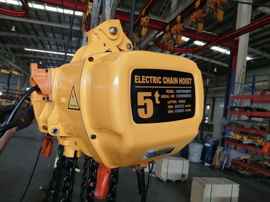 1 Ton 2 Ton 5 Ton Low Headroom Electric Chain Hoist Untuk Gudang