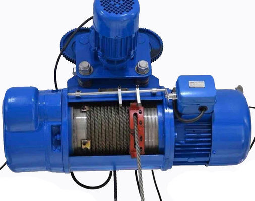 Q235B Girder A4 Wire Rope Crane Hoist Dengan Cat Anti Karat