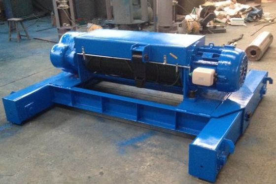 CD MD Double Girder Electric Wire Rope Hoist Dengan Trolley Perjalanan Listrik